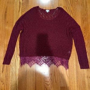 Decree sweater - Maroon